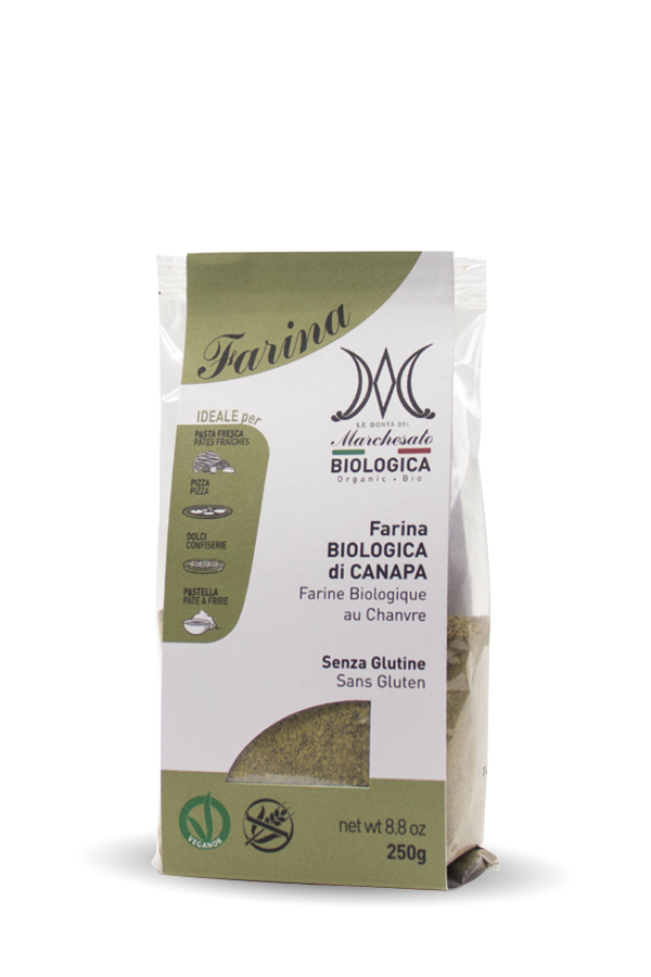 Farina BIOLOGICA di CANAPA - Le Bontà del Marchesato