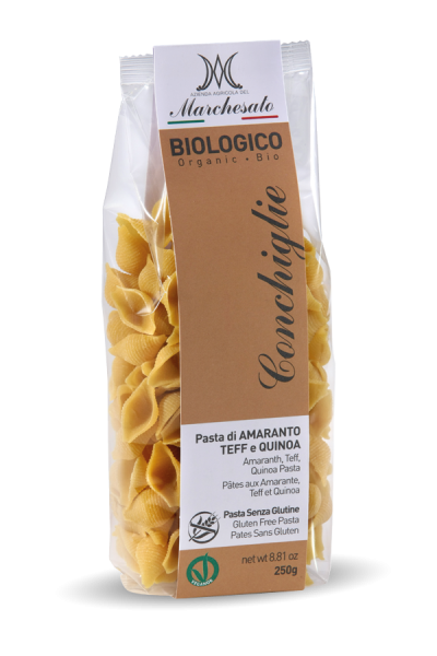 Pasta BIOLOGICA di AMARANTO, TEFF E QUINOA - Le Bontà del Marchesato