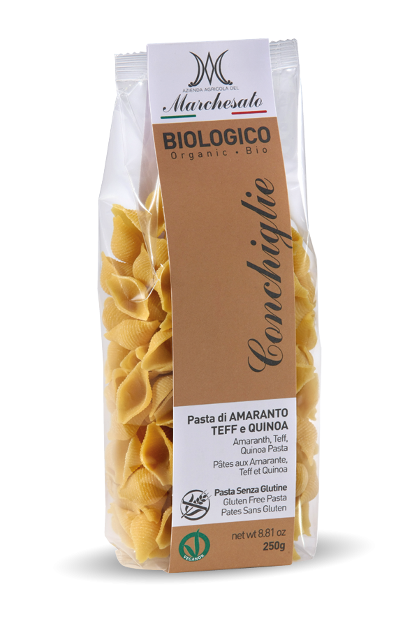 Pasta BIOLOGICA di AMARANTO, TEFF E QUINOA - Le Bontà del Marchesato
