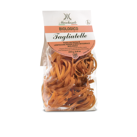 pasta farina di lenticchie rosse e riso integrale Le Bontà del Marchesato