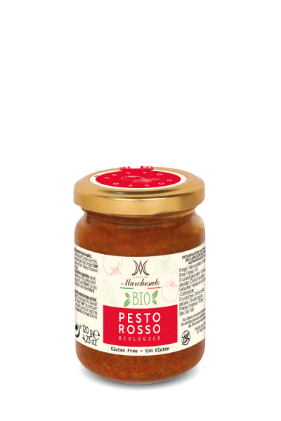 Pesto rosso biologico le Bontà del Marchesato senza glutine