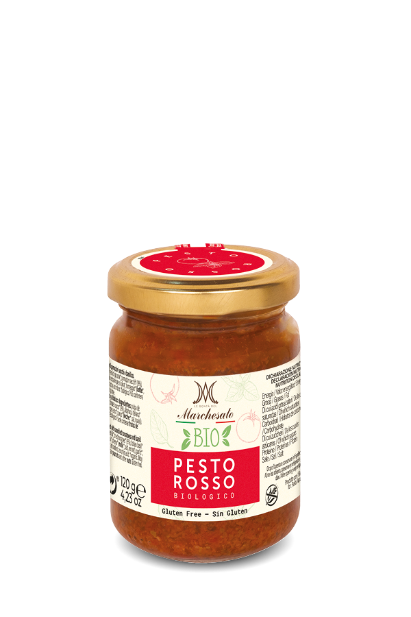 Pesto rosso biologico le Bontà del Marchesato senza glutine