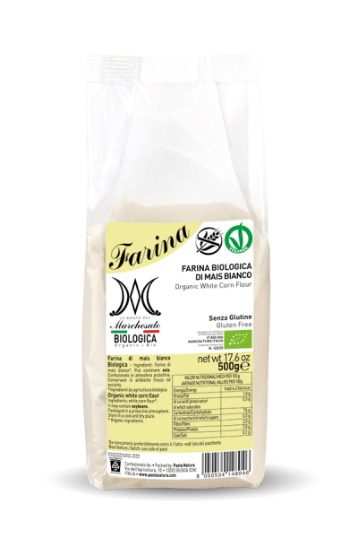 Farina BIOLOGICA di MAIS BIANCO - Le Bontà del Marchesato