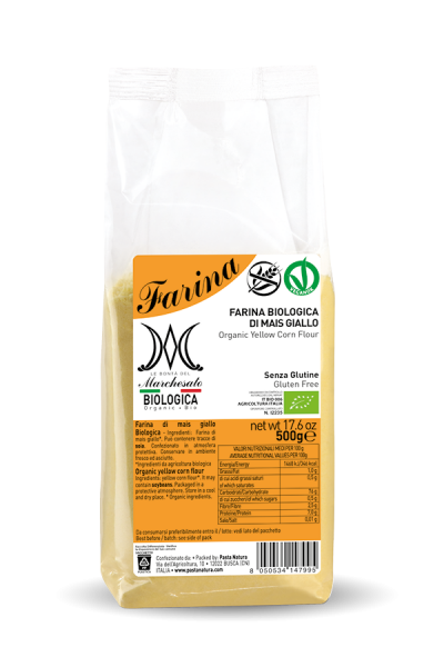 Farina BIOLOGICA di MAIS GIALLO - Le Bontà del Marchesato